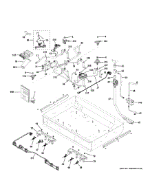 Gas & Burner Parts parts for Ge Range CGY366P2T1S1 from AppliancePartsPros.com