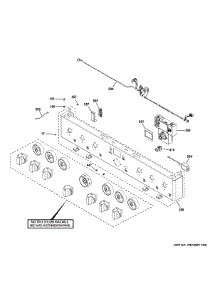 Control Panel parts for Ge Range CGY366P2T2S1 from AppliancePartsPros.com