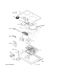 Control Panel & Cooktop parts for Ge Range CHP90302T2SS from AppliancePartsPros.com