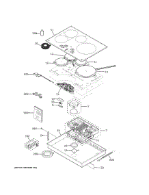 Control Panel & Cooktop parts for Ge Range CHP90302T2SS from AppliancePartsPros.com