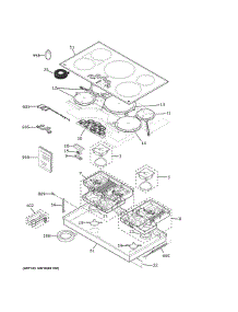 Control Panel & Cooktop parts for Ge Range CHP90362T3SS from AppliancePartsPros.com