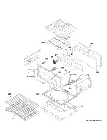Upper Oven parts for Ge Range CHS950P4M8W2 from AppliancePartsPros.com