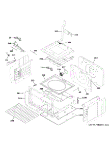 Lower Oven parts for Ge Range CHS950P4M9W2 from AppliancePartsPros.com