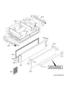 Cafe Convertible Drawer parts for Ge Refrigerator CIP36NP2VBS1 from AppliancePartsPros.com