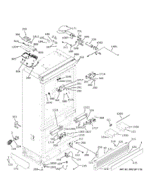 Case Parts parts for Ge Refrigerator CIP36NP2VBS1 from AppliancePartsPros.com