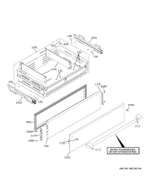 Cafe Convertible Drawer parts for Ge Refrigerator CIP36NP2VDS1 from AppliancePartsPros.com