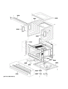 Oven Cavity Parts parts for Ge Microwave CSB913P3N3D1 from AppliancePartsPros.com