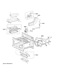 Insulator Parts 2 parts for Ge Microwave CSB923P4N3W2 from AppliancePartsPros.com