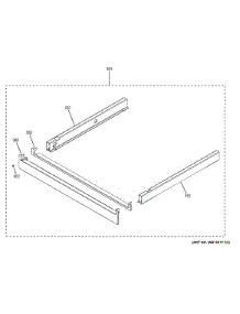 Pedestal parts for Ge Wall Oven CT9550EK2DS from AppliancePartsPros.com