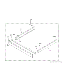 Trim Bottom Cabinet parts for Ge Wall Oven CTD70DP2N5S1 from AppliancePartsPros.com
