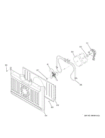 Convection Fan parts for Ge Wall Oven CTD90FP2N1S1 from AppliancePartsPros.com