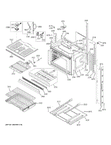 Lower Oven parts for Ge Wall Oven CTD90FP2N3S1 from AppliancePartsPros.com