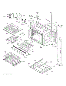 Lower Oven parts for Ge Wall Oven CTD90FP4N3W2 from AppliancePartsPros.com
