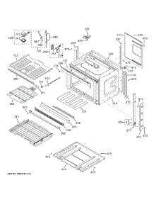 Body Parts parts for Ge Wall Oven CTS90DP4N4W2 from AppliancePartsPros.com