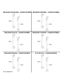 Cafe Customization parts for Ge Wall Oven CTS90FP2N3S1 from AppliancePartsPros.com
