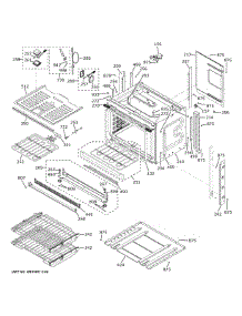 Body Parts parts for Ge Wall Oven CTS90FP3N3D1 from AppliancePartsPros.com
