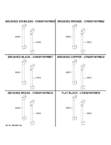 Cafe Customization parts for Ge Wall Oven CTS90FP4N3W2 from AppliancePartsPros.com