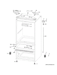 Case Parts parts for Ge Refrigerator CVE28DM5NES5 from AppliancePartsPros.com