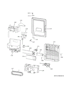 Ice Maker & Dispenser parts for Ge Refrigerator CVE28DP3ND1 from AppliancePartsPros.com