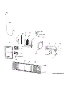 Machine Compartment parts for Ge Refrigerator CVE28DP3ND1 from AppliancePartsPros.com