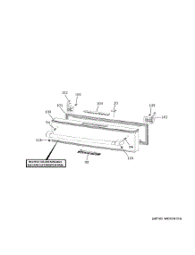 Convertible Drawer parts for Ge Refrigerator CVE28DP3ND1 from AppliancePartsPros.com