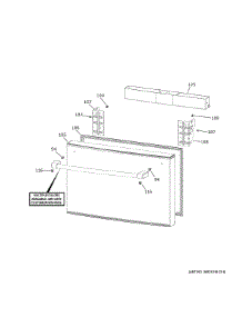 Freezer Drawer parts for Ge Refrigerator CVE28DP3NHD1 from AppliancePartsPros.com