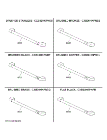 Cafe Customization parts for Ge Microwave CWB713P2V1S1 from AppliancePartsPros.com