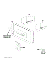 Door Parts parts for Ge Microwave CWB713P2V1S1 from AppliancePartsPros.com