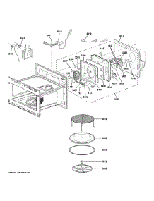 Interior Parts parts for Ge Microwave CWB713P2V1S1 from AppliancePartsPros.com