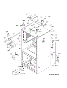 Case Parts parts for Ge Refrigerator CWE23SP2MKS1 from AppliancePartsPros.com