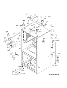 Case Parts parts for Ge Refrigerator CWE23SP2MLS1 from AppliancePartsPros.com