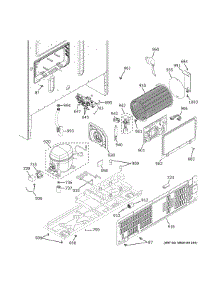Machine Compartment parts for Ge Refrigerator CWE23SP4MIW2 from AppliancePartsPros.com