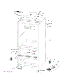 Case Parts parts for Ge Refrigerator CXE22DP2PGS1 from AppliancePartsPros.com