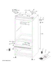 Case Parts parts for Ge Refrigerator CXE22DP4PDW2 from AppliancePartsPros.com