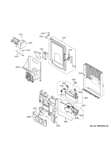 Ice Maker Dispenser parts for Ge Refrigerator CYE22TP2MJS1 from AppliancePartsPros.com