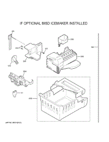 Optional Accessories parts for Ge Refrigerator DFE28JYNBFS from AppliancePartsPros.com