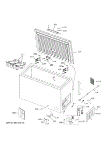 Freezer parts for Ge Refrigerator FCM9SRBWW from AppliancePartsPros.com