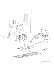 Machine Compartment parts for Ge Refrigerator FUF14QRRCWW from AppliancePartsPros.com