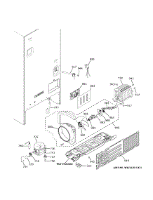 Machine Compartment parts for Ge Refrigerator GBE21DGKURWW from AppliancePartsPros.com