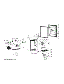 Refrigerator parts for Ge Refrigerator GCE06GSHCSB from AppliancePartsPros.com