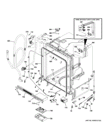 Body Parts parts for Ge Dishwasher GDF511PSR6SS from AppliancePartsPros.com