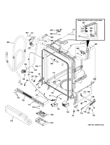 Body Parts parts for Ge Dishwasher GDF535PGR6WW from AppliancePartsPros.com