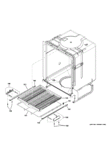 Body Parts 2 parts for Ge Dishwasher GDF630PFM5DS from AppliancePartsPros.com