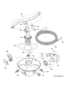 Motor, Sump & Filter Assembly parts for Ge Dishwasher GDF650SYV1FS from AppliancePartsPros.com