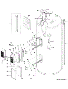 Water Heater Assembly parts for Ge Water Heater GE50S10BUT01 from AppliancePartsPros.com