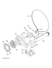 Blower & Motor parts for Ge Dryer GFD65ESPV0DS from AppliancePartsPros.com