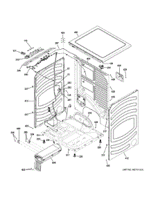 Cabinet & Top Panel parts for Ge Dryer GFD85ESPN0RS from AppliancePartsPros.com