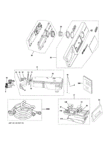 Controls & Dispenser parts for Ge Washer GFW148SSM1WW from AppliancePartsPros.com
