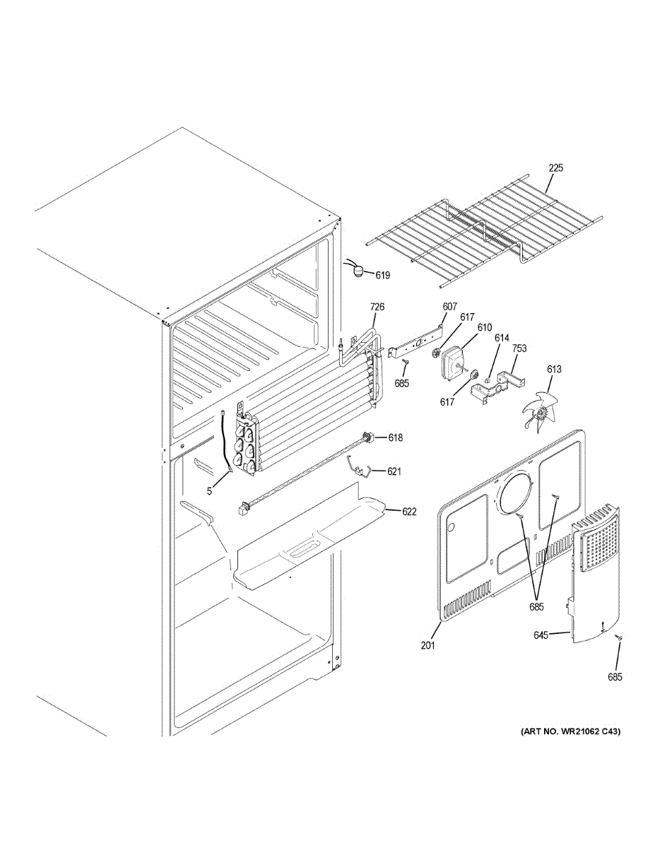 Parts For Ge GIE18ETHSRBB Freezer Section Parts AppliancePartsPros parts-for-ge-gie18ethsrbb-freezer-section-parts-appliancepartspros