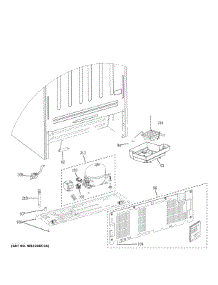Machine Compartment parts for Ge Refrigerator GIE21GTHFWW from AppliancePartsPros.com